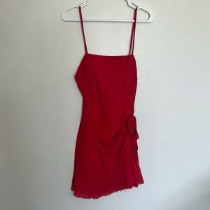 Princess Polly Red Spaghetti Strap Dress